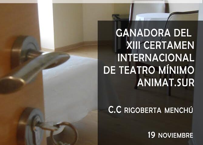 XIII Certamen de teatro mínimo AnimaT.sur. Ganador