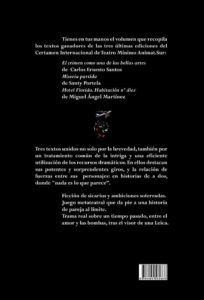 Vol IV Certamen de Teatro Mínimo Animat.Sur. Trasera