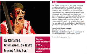 XV Teatro Mínimo Leganés.